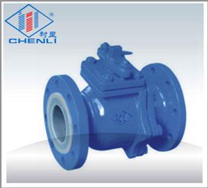 Q41F46-16C襯四氟球閥耐鹽酸防腐閥門化工上海襯里閥門